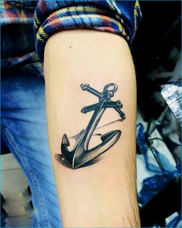 3d anchor tattoos pinterest