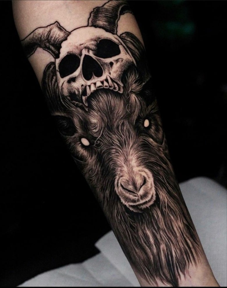Baphomet tattoos and their meanings
