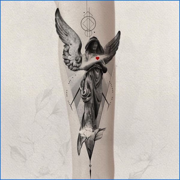 guardian angel tattoos ideas