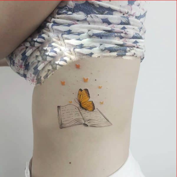 book tattoos for women
