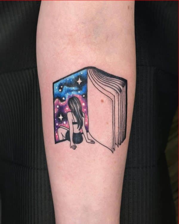 fantasy book tattoos
