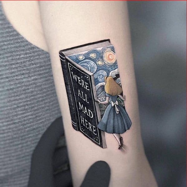 open book tattoos