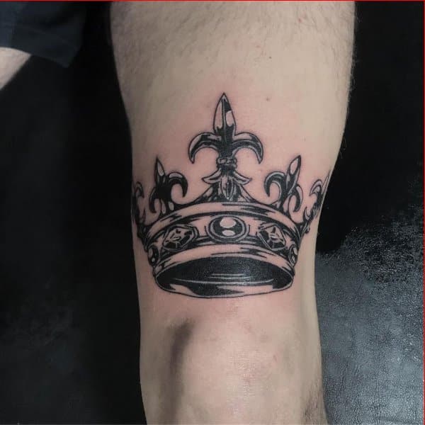 unique crown tattoos