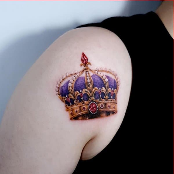 crown tattoos images