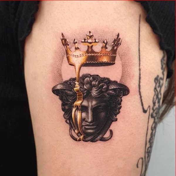 LIVE LIKE A KING TATTOO | King tattoos, Cool tattoos for guys, Forearm band  tattoos