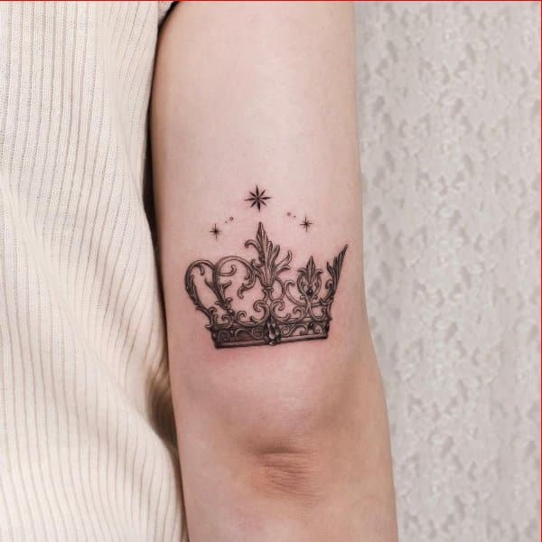 Tattoo uploaded by Prince Dodia  Couple Name With Crown  Tattoodo