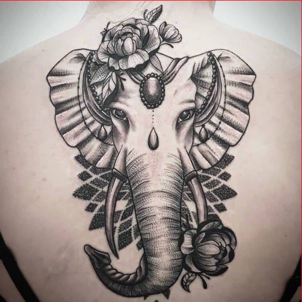 dope elephant tattoos