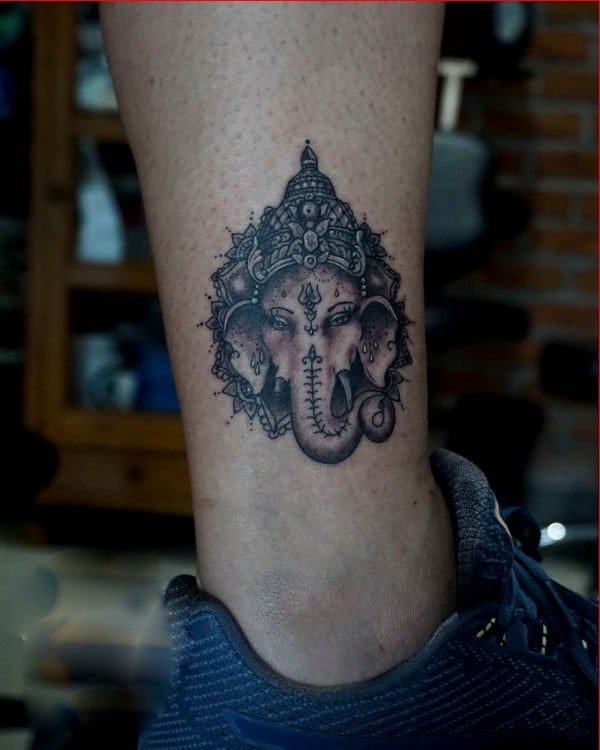 ganesha elephant god tattoos