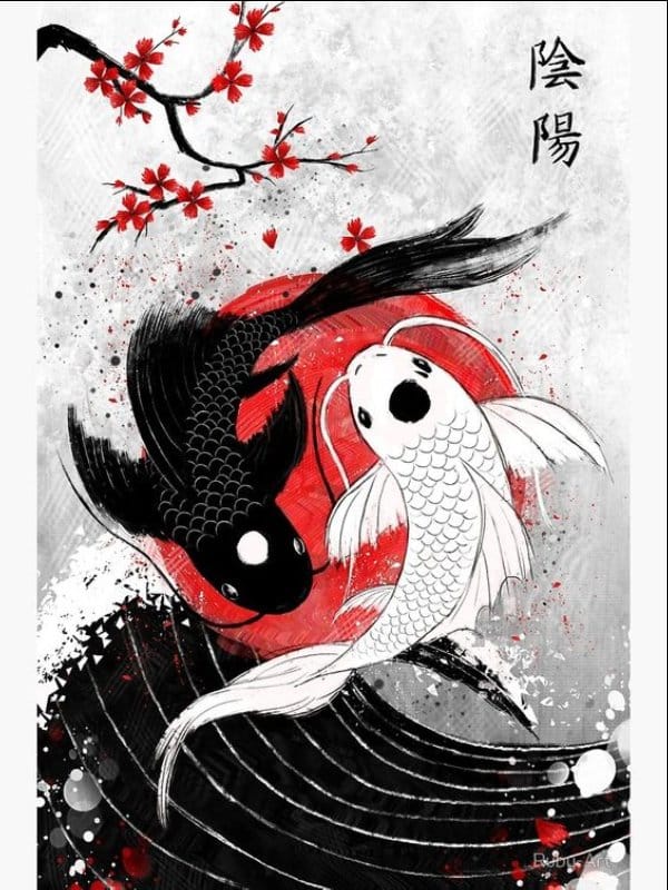 two koi fish tattoo meaning