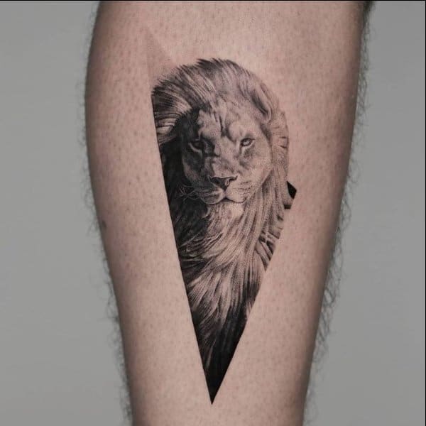 lion tattoos realistic