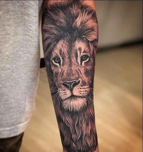 lion tattoo sleeve ideas
