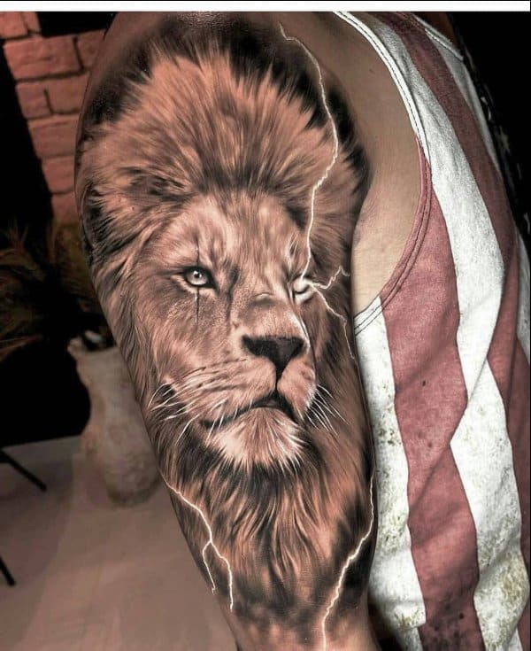 lion tattoos cool