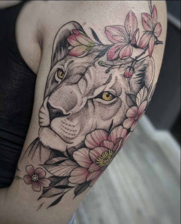 lioness tattoos