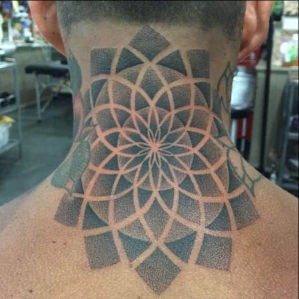 creative neck tattoos