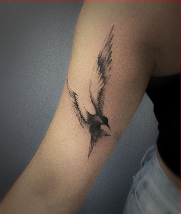 birds tattoos for women arm