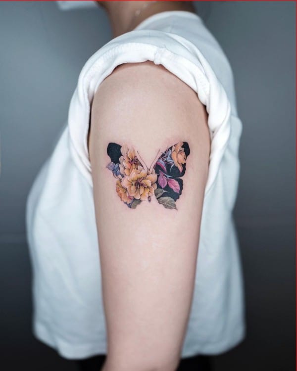 butterfly tattoos for women