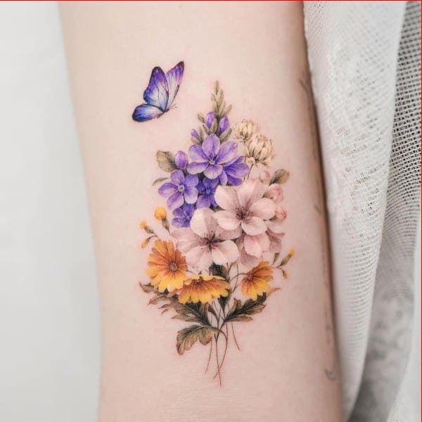best flower tattoos for women
