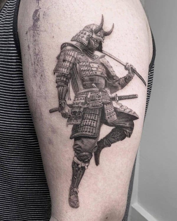 samurai warrior tattoos for men