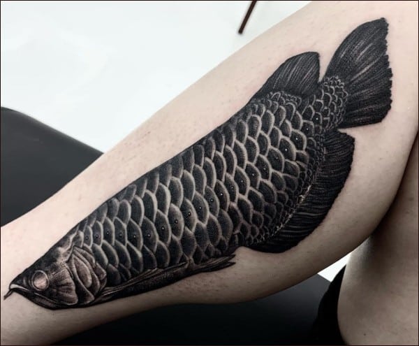 exotic fish tattoos