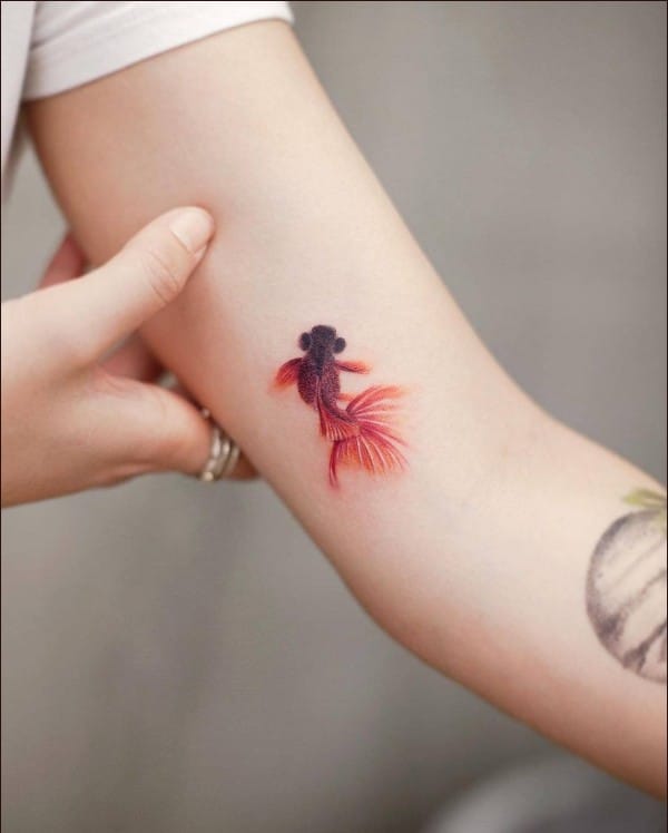 small fish tattoos
