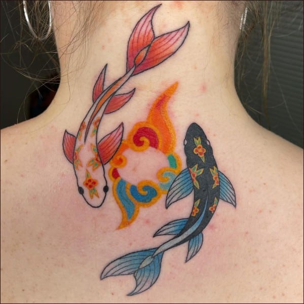 pisces fish tattoos for women