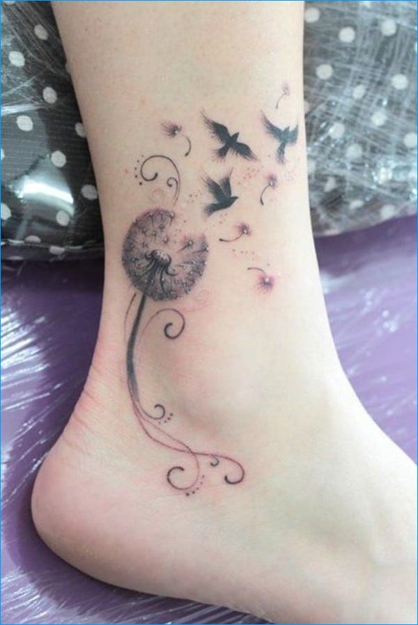Dandelion Tattoo Ideas